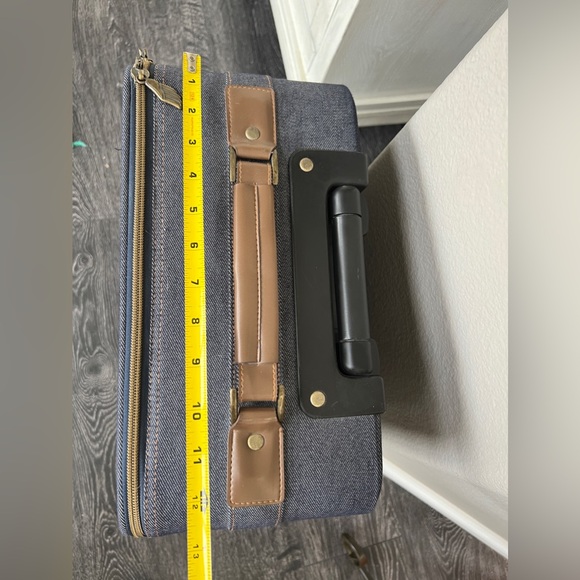 Sanrio Hello Kitty Denim Suitcase Carry On - Picture 9 of 16